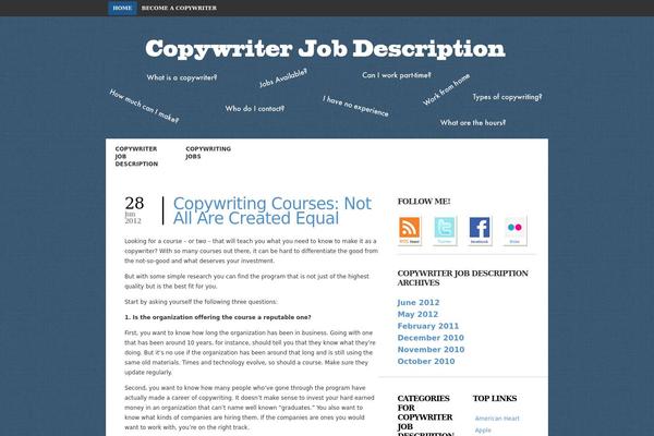 Lysa theme site design template sample