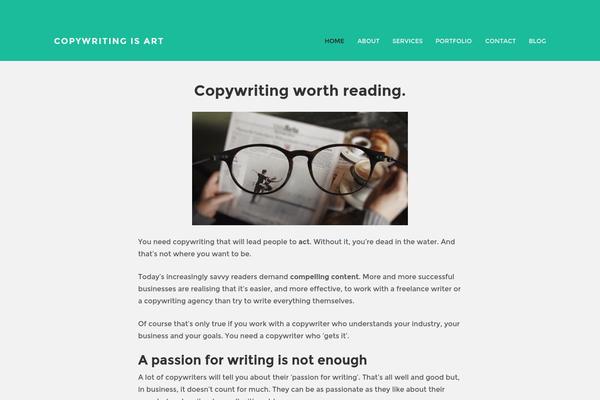 StanleyWP theme site design template sample