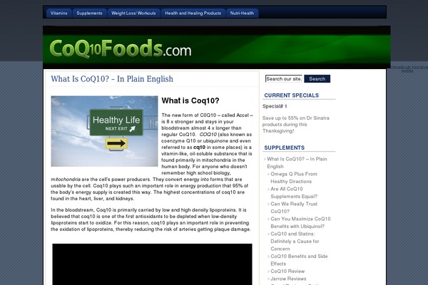 coq10foods.com site used Flexibility3