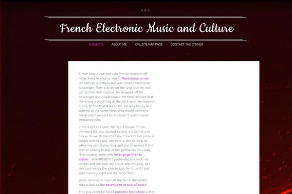 Perfetta theme site design template sample