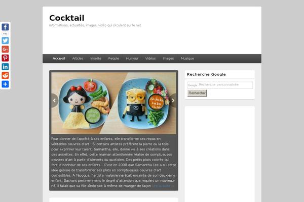 Fashion Blog theme site design template sample