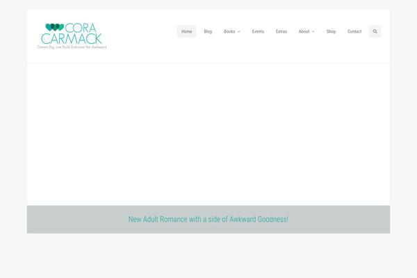 coracarmack.com site used Mommerce