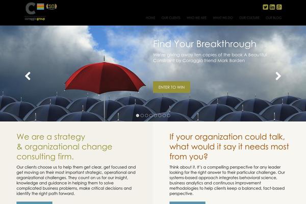coraggiogroup.com site used Coraggio