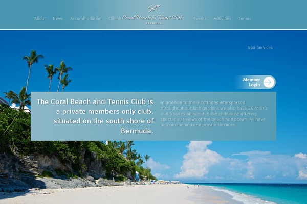 Paradisehotel theme site design template sample