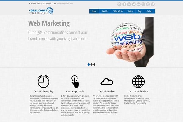 Nevon Theme theme site design template sample