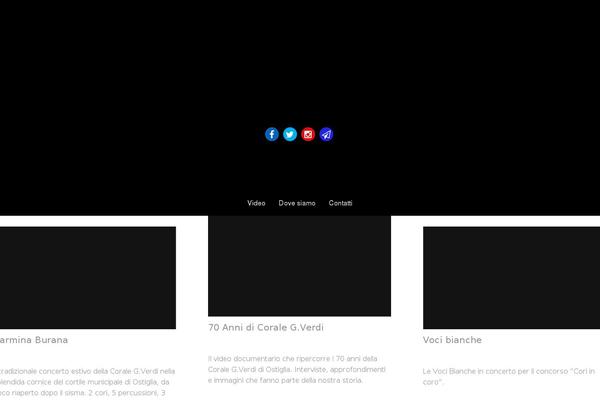 Parallax theme site design template sample