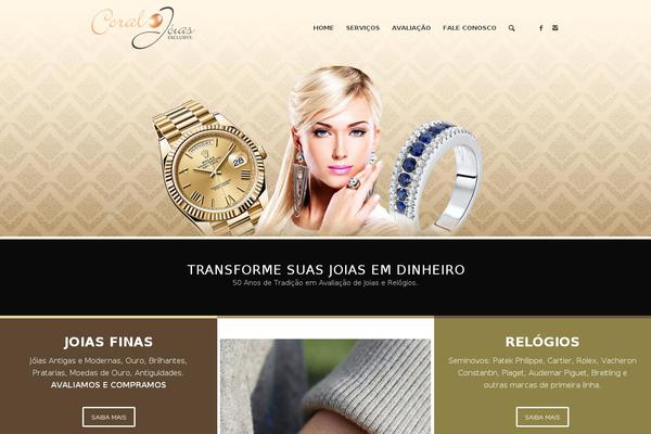 Enfold theme site design template sample