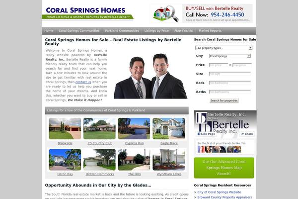 coralspringshomes.biz site used Springs