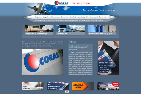 coraltransports.com site used Coraltransports.com