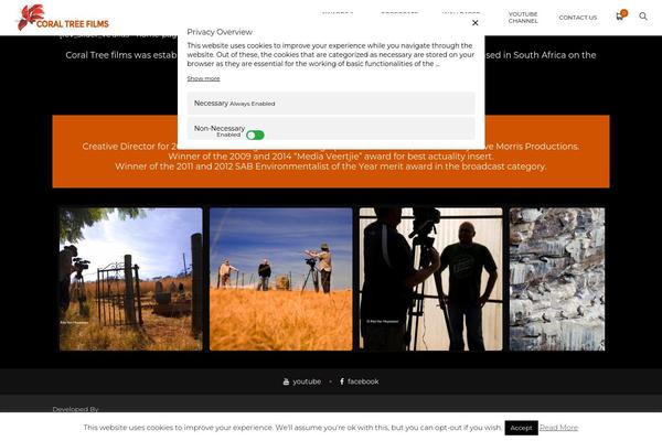 Site using wordpress responsive thumbnail slider plugin