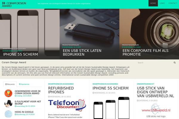 Fullby theme site design template sample
