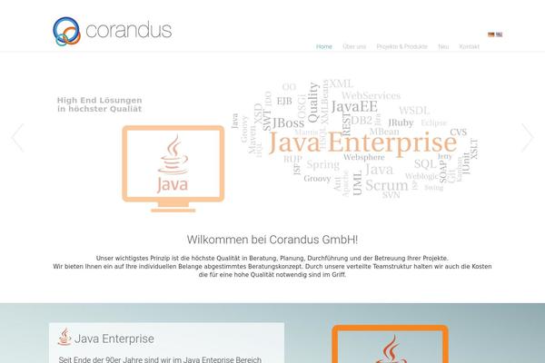 Twenty Fourteen theme site design template sample