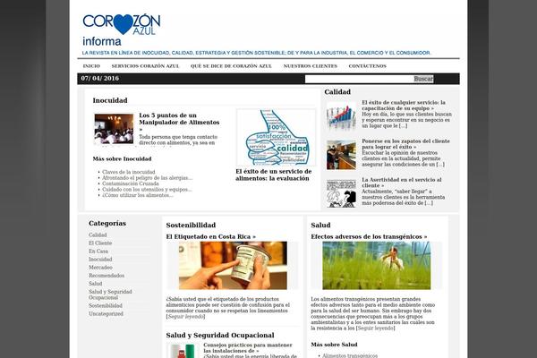 News Magazine Theme 640 theme site design template sample