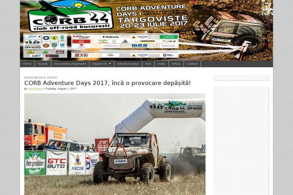 Carton theme site design template sample