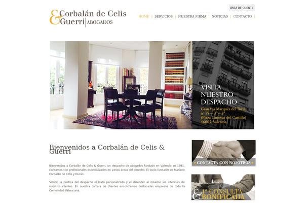 corbalanabogados.com site used Theme1375