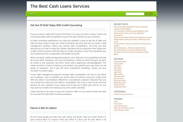 Tmp theme site design template sample