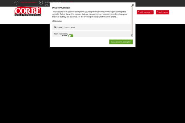 corbe-cuisine-pro.com site used Vg-cendo