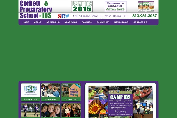 corbettprep theme websites examples