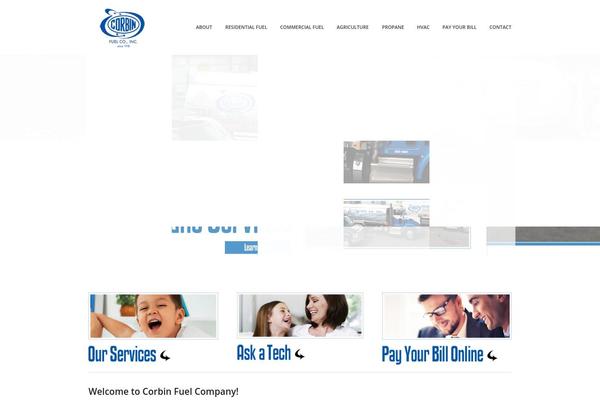 Thunder theme site design template sample