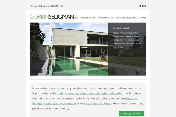 deCorum theme site design template sample
