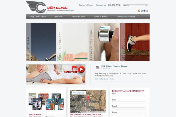 Supermassive theme site design template sample