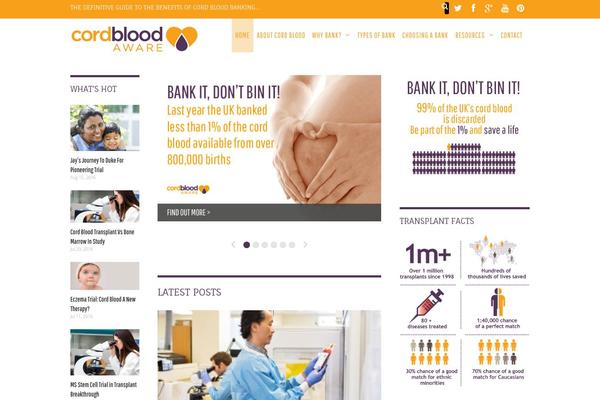 Magazine Child theme site design template sample