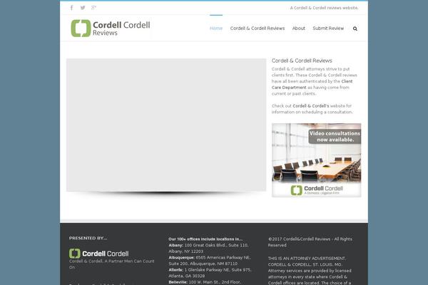 Site using Simple Sticky Footer plugin