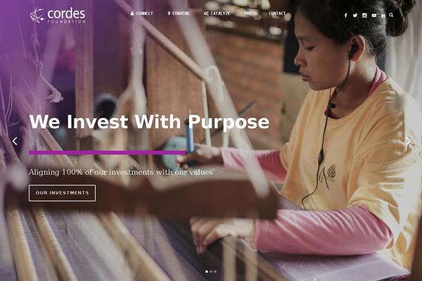 cordesfoundation.org site used Capri