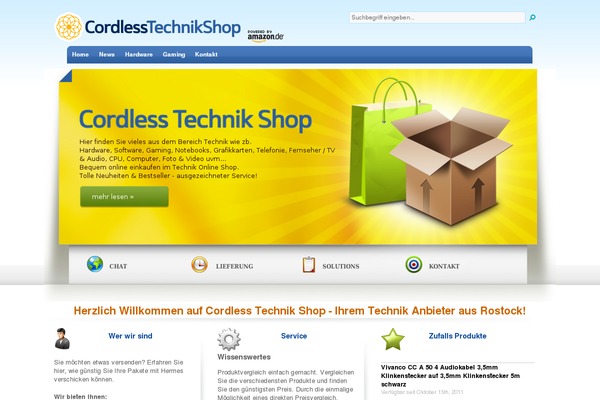 Site using Amzn plugin