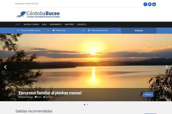 Wp_cousteau5-v1.1 theme site design template sample