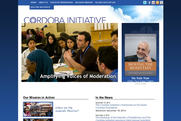 cordobainitiative.org site used Cordoba