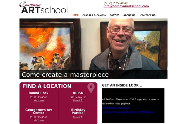 cordovanartschool.com site used Cordovan