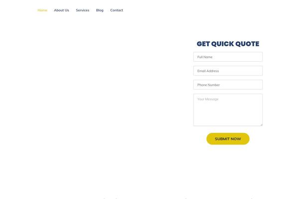 Finoptis theme site design template sample