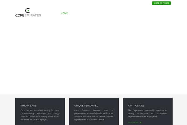 TheBuilt theme site design template sample