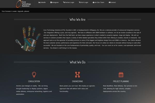 Zeyn theme site design template sample