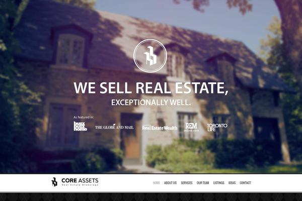 Norris theme site design template sample