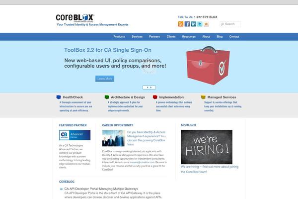 coreblox.com site used Coreblox