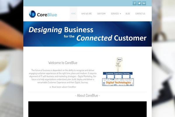 Simplecorp theme site design template sample