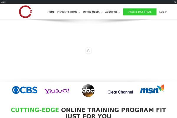 Extensio theme site design template sample