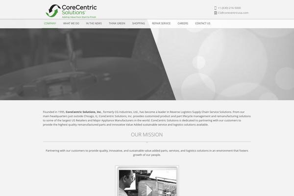 Circles theme site design template sample