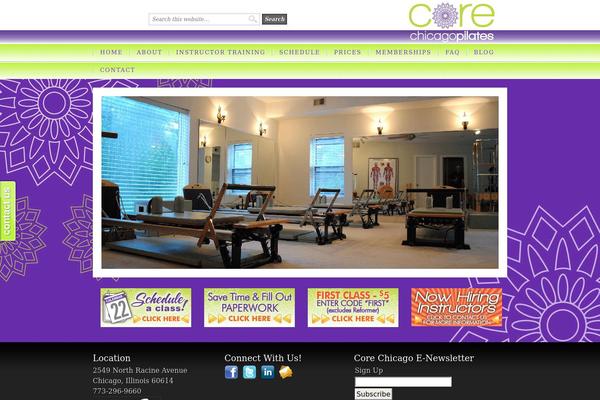Manhattan theme site design template sample