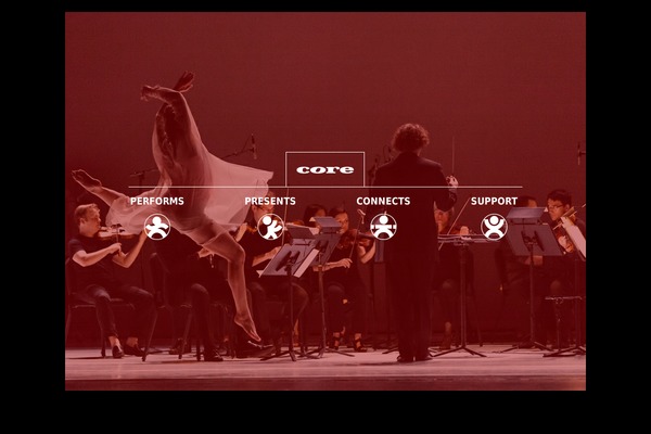 Core theme site design template sample