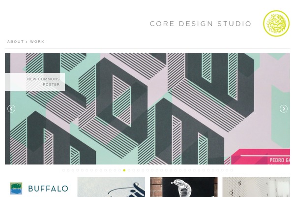 Core theme site design template sample