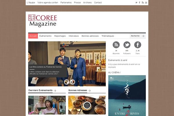 Brennuis theme site design template sample