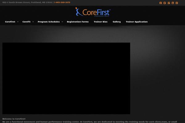 Evolution theme site design template sample