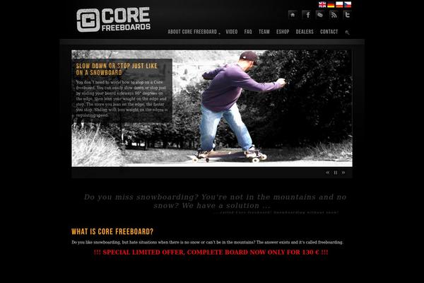 Prestige theme site design template sample