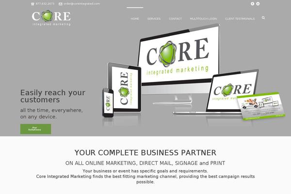 Jupiter Child theme site design template sample