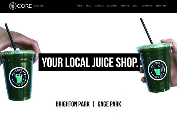 Sunnyjar theme site design template sample