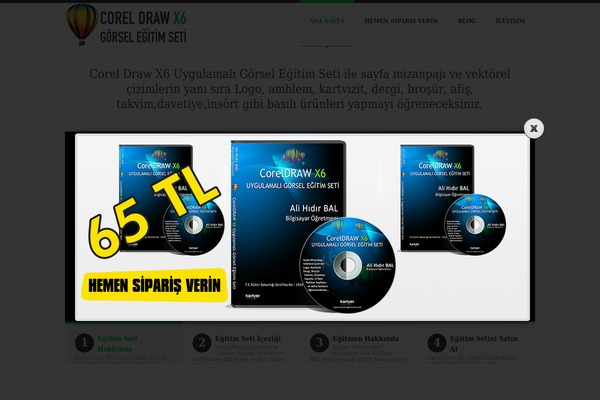 coreldrawegitimseti.com site used Coreldrawx6