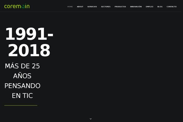 Uncode theme site design template sample